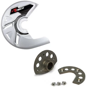 RACETECH PROTEZIONE DISCO ANTERIORE PARADISCO BIANCO + KIT SUZUKI RMZ 250 2011 - Foto 1 di 1