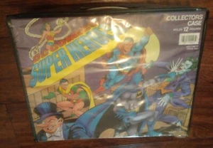 Vintage Justice League Collector Case 2 Action Figures Batman Joker DC Heroes - Picture 1 of 5