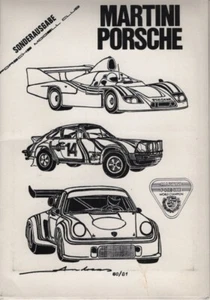 MAGAZIN MINIATUREN PORSCHE MARTINI 917 908 911 935 936 MINICHAMPS MRE TRON ... - Bild 1 von 6