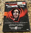 Christopher Lee - Darkness Tolls (DVD, 2005) WITH SLEEVE. HORROR