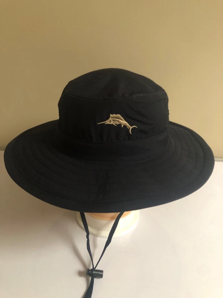 Tommy bahama sun hat upf 50+ wide brim packable with draw-string - Image 1 of 3