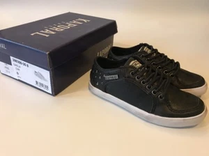 Zapatos Kaporal Diseñador Niñas Negros Reino Unido Talla 11.5 EUR 30 Nuevos Con Cordones Raros En Caja - Imagen 1 de 12