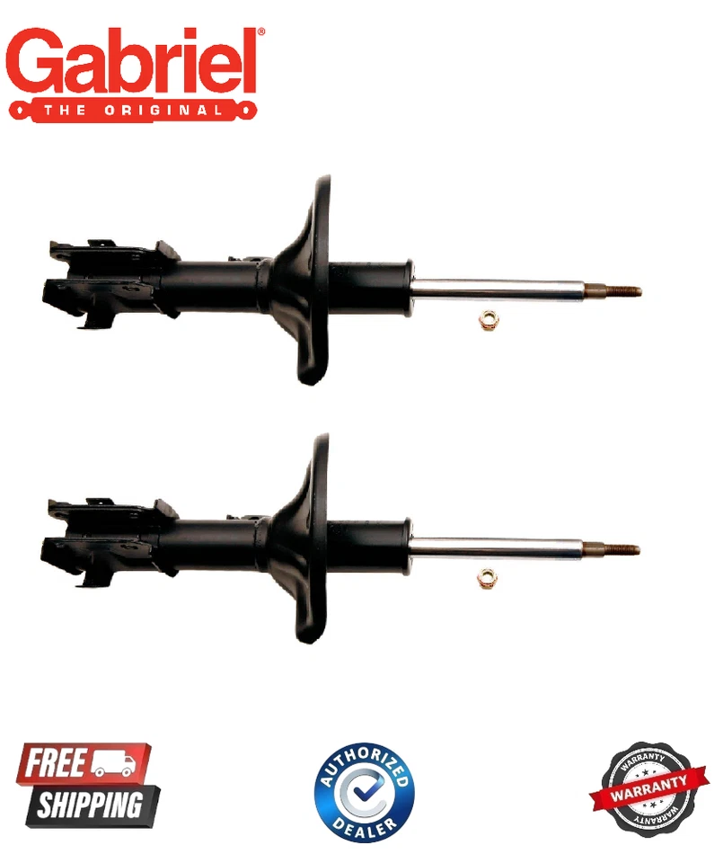 Pacote com 2 apoios de suspensão dianteiros Gabriel para 1999-2003 Mitsubishi Galant - Imagem 1 de 1