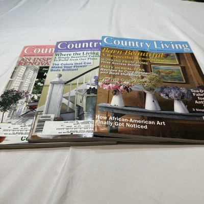 August,July, September1997 Country Living Magazine  - Image 1 of 4