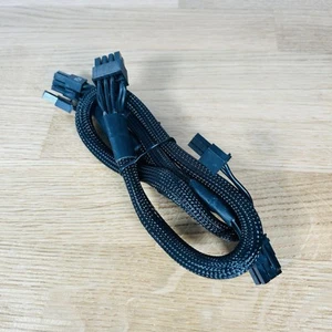 Genuine Corsair RM1000x RM850x RM750x PCIe 2x 8-Pin (6+2) GPU Cable PC PSU - Afbeelding 1 van 8