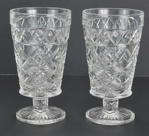 Hazel Atlas Erdnussbutter "Big Top" Eisteekelch 2er Set - Bild 1 von 3