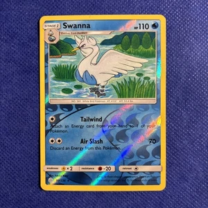 Pokemon Juego de Cartas Coleccionables Eclipse Cósmico Holograma Inverso Swanna 60/236 - Casi Nuevo - Imagen 1 de 4