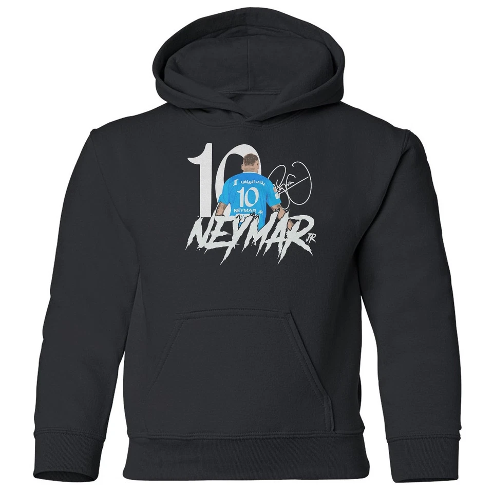 Neymar Jr. 10 Estrella de Fútbol - Arabia Saudita Homenaje Juvenil Sudadera con Capucha Foto 1 de 1