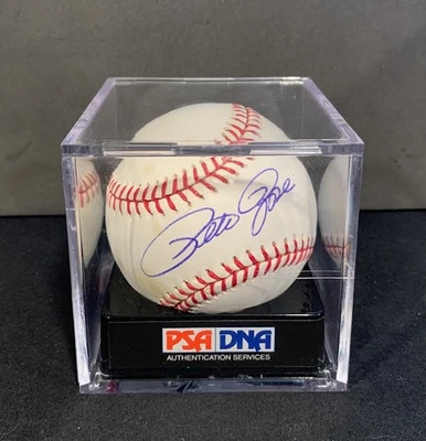 Pete Rose Single Signed Auto Autographed Baseball PSA/DNA 10/10/10-Sealed Case - Image 1 of 4