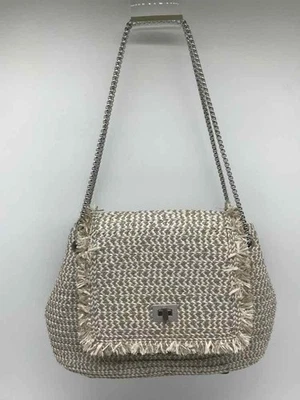 Bolso de hombro gris Eric Javits de segunda mano Foto 1 de 4