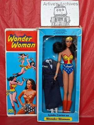 🔵🔴 Vintage Mego WONDER WOMAN w box 1976 🔴🔵 - Image 1 of 4