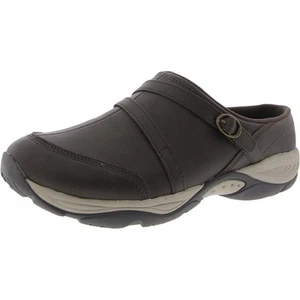 Easy Spirit Womens Equinox 3 Brown Mules Shoes 9 Extra Wide (E+, WW) BHFO 3855 - Picture 1 of 3