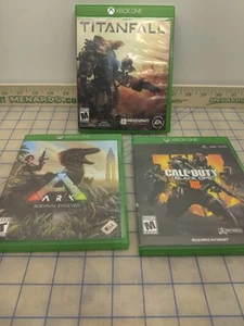 X Box One games Titanfall and Ark and Call of Duty Black Ops (no manuals) - Picture 1 of 12
