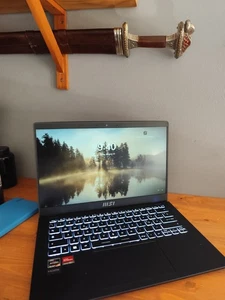 msi modern 14 Ryzen 5 7530U - SSD 0.5 Terabyte - 8gb Ram - Foto 1 di 5