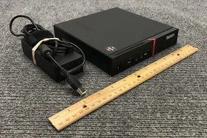 Mini escritorio Lenovo ThinkCentre M715q Ryzen 5 PRO 2400GE 16 GB 256 GB NVMe con cable - Imagen 1 de 7