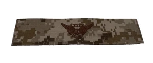 USN US Navy Combat Aircrew Wings AOR1 Digital Desert Camo Patch - Picture 1 of 2