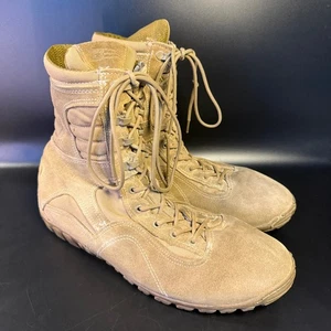Botas de Combate Militares Belleville Ejército de Estados Unidos Clima Caliente Tostadas Vibram Talla 13 - Imagen 1 de 8