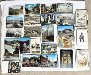 500+ alte Postkarten großes Lot Ansicht aktueller Gruß Comic Straßenrand 1906-60er - Bild 1 von 7