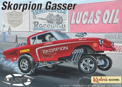 ** Skorpion Gasser Keeler's Kustoms -  Atlantis 13102 skala 1/25 - Immagine 1 di 2