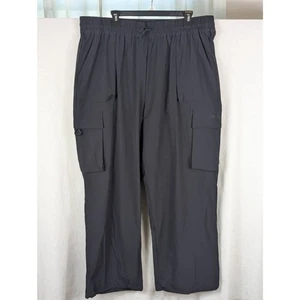 NWT Fabletics Heights Cargo Pants Black Men's Size 2XL/XXL - Picture 1 of 11