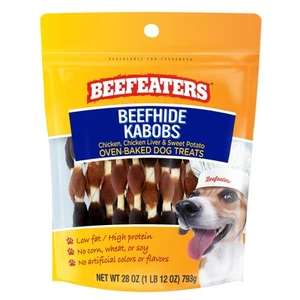 Beefhide Kabobs 28oz – Dog Treat. Triple Flavor with Real Chicken, Liver & Sw... - Picture 1 of 7