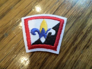 Uniforme Vintage Parche Boy Scout Bsa Uniforme Webelos Rocker Tab Bar - Imagen 1 de 2