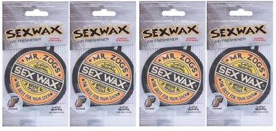MR ZOGS SEXWAX Air Freshener Coconut 4 pack - Image 1 of 2