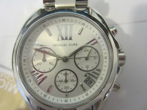 OROLOGIO MICHAEL KORS DONNA CRONO DATA TUTTO S S MK6139 NUOVO