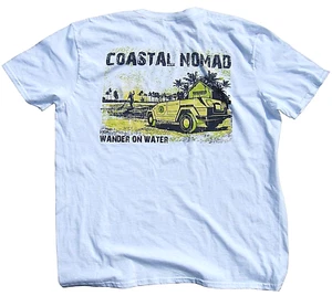Stand up Paddle board T-shirt Coastal Nomad Wander on Water VW Thing SUP surf - Picture 1 of 1