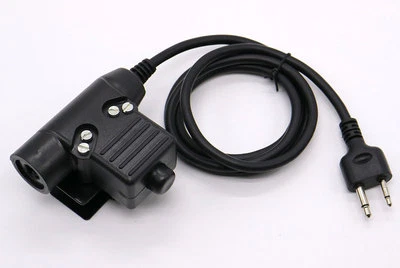 Z-Tactical U94 PTT Military Adapter PTT Z113 for ICOM Radio F3 F4 F10 F20 F31 - Image 1 of 4