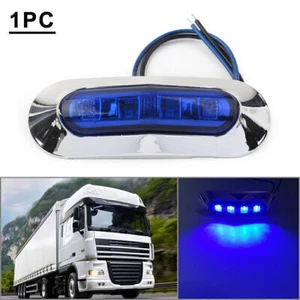 4LED Seitenmarkierungsleuchten Seitenleuchte für Trailer LKW-Anhänger Pickup RVs - Picture 1 of 8