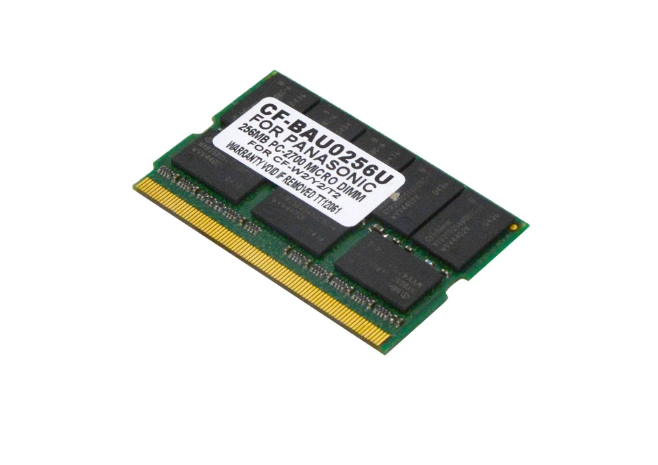 SPEICHER MEMORY RAM 256MB 256 MB PC-2700 PANASONIC CF-T2/W2/Y2 CF-BAU0256U #O54 - Image 1 of 1