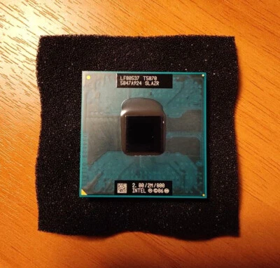 CPU Intel Core 2 Duo Mobile T5870 2.0 GHz Socket P - Immagine 1 di 2