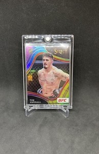 2022 Panini Select UFC Tom Aspinall Octagonside Tie Dye /25