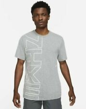Nike Men's Graphic Tee Shirt Dri Fit Size XL Gray