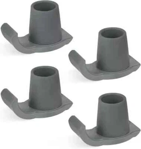 Walker Skis Glides Universal Fit Walkers Sliders or Skids Skis Accessor 4 Pack - Picture 1 of 8