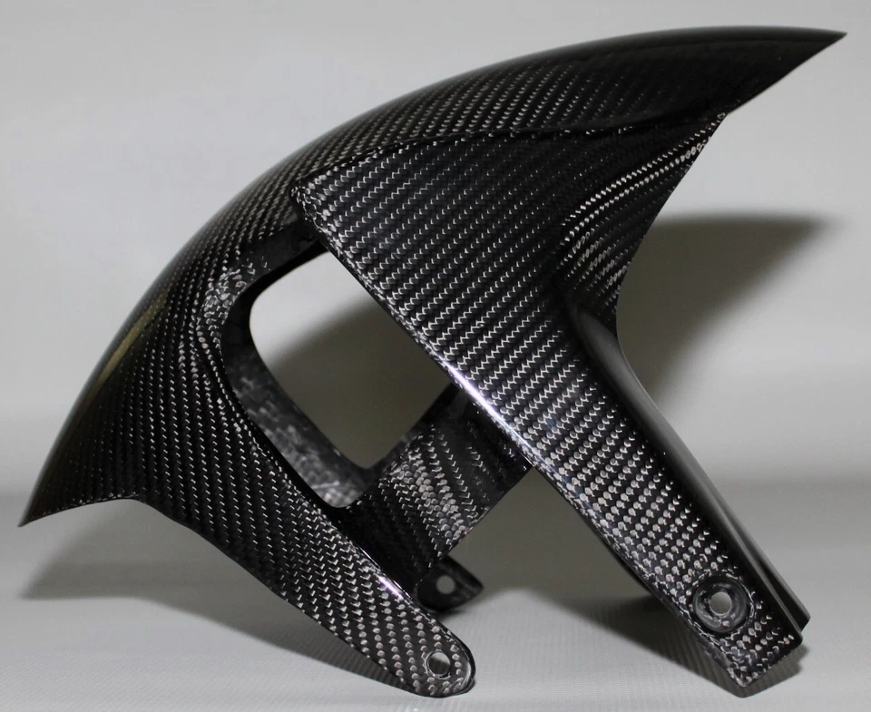 Guardabarros delantero de fibra de carbono para Aprilia (RSV4 2009-2020) (Tuono V4 2011-2020) Foto 1 de 4