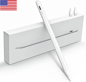 For Apple Stylus Pencil iPad 10/9/8/7/6th Gen Air 5/4/3 iPad Pro 2018-2024 Pen - Picture 1 of 18