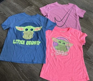 Star Wars Boys T-Shirt Little Bounty Boys /Girls Size 7- 8 - Picture 1 of 8