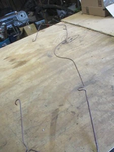 1959 CHEVROLET IMPALA 2 COUPE HOOD PAD RETAINER BRACKET  - Picture 1 of 4