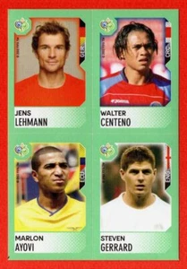 PANINI WC GERMANY 2006 "candy ed." - ministicker n.50 STEVEN GERRARD (ENGLAND) - Imagen 1 de 2