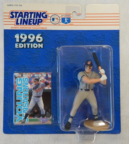 Jim Thome 1996 Starting Lineup Baseball Edition Action Figure Cleveland Indians Cover