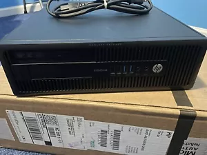 HP Elitedesk Desktop Computer. 2TB Storage Hard Drive. A6 PRO-7400B. 8GB Ram. - Picture 1 of 7