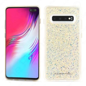 Case Mate Twinkle Stardust Protective Case Samsung Galaxy S10 CM038540 SilverGol - Picture 1 of 4