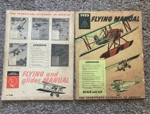 1935 FLYING MANUAL & Flyng & Glider Manual, Sportplane Authority of America EAA - Picture 1 of 7
