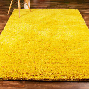 Super Soft Solid Shag Rug Washable Skid & Slip Resistant Area Rugs 2x3 to 8x10