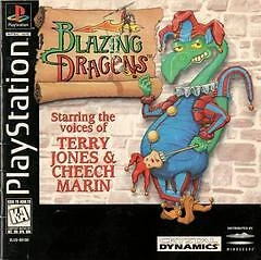 Blazing Dragons - Playstation PS1 TESTED - Image 1 of 1