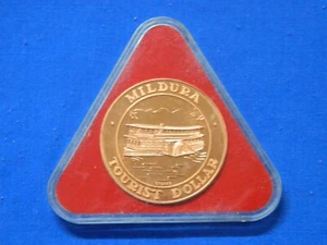 Australia Tourist Dollar - Mildura VIC - Copper in case UNC - Picture 1 of 2