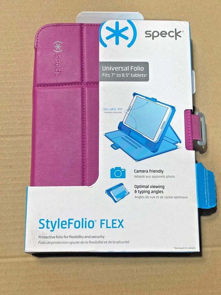 Speck Universal Folio Tablet Case (Pink) - 7" to 8.5" Tablets - Image 1 of 2