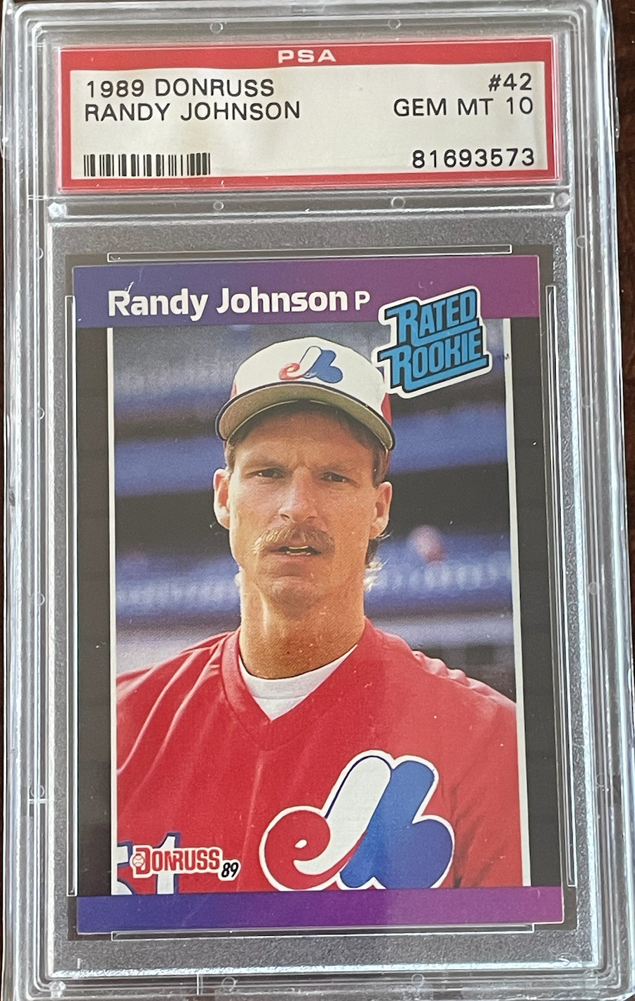 Randy Johnson 1989 Donruss #42 Base Price Guide - Sports Card Investor